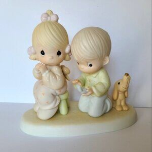 Vintage Precious Moments With this Ring Engagement Proposal Collectible Figurine